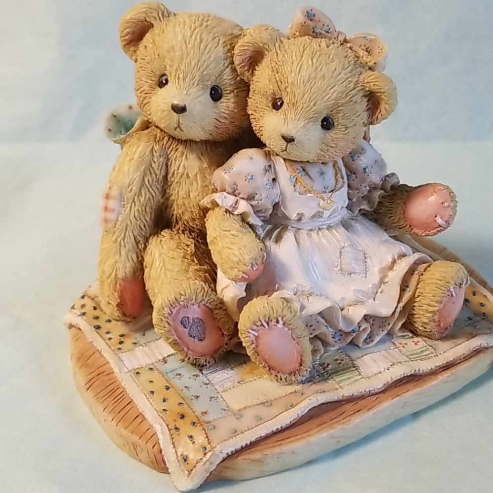 Cherished Teddies Nathaniel & Nellie